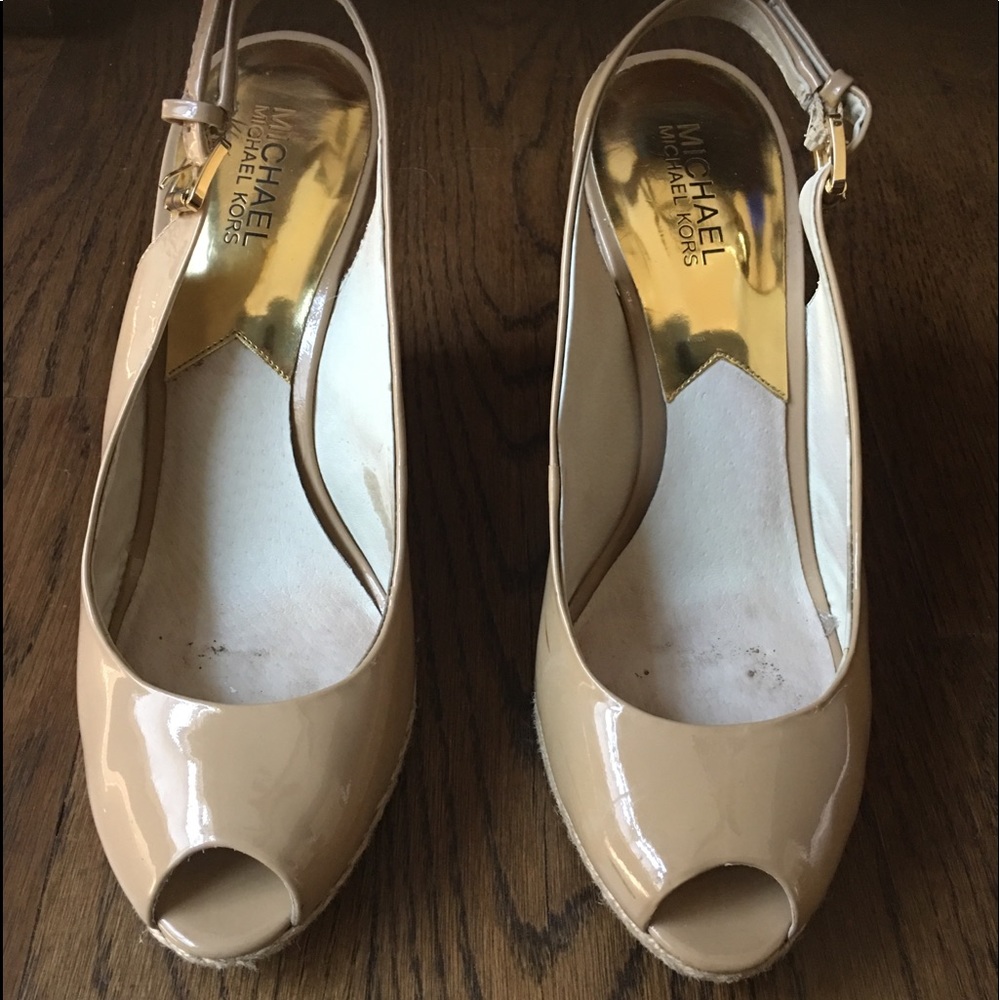 Michael Kors wedge heels